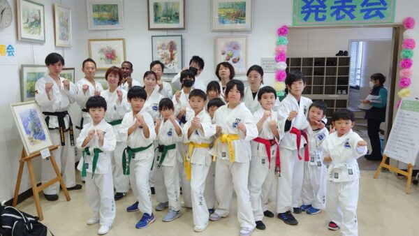舎人ふれあい祭り テコンドー演武