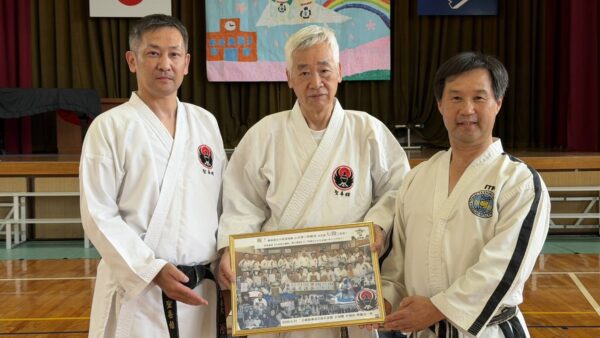 日本剛柔流空手道 聖喜館 山本喜三郎館長 全空連 公認七段ご昇段