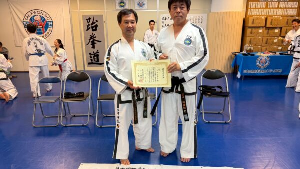【昇段特集】戸田道場 江田 弥寿弘指導員「継続は力なり。仕事との両立で5段昇段」