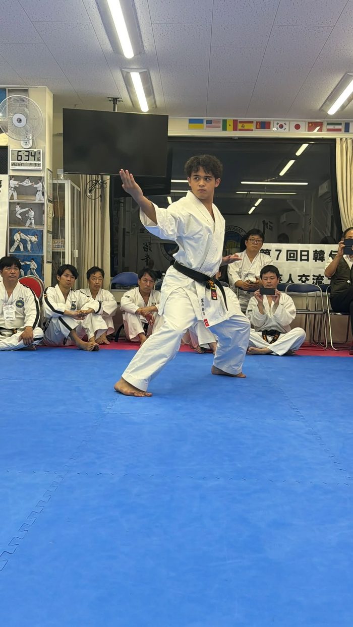 極真館 福井支部の空手の型