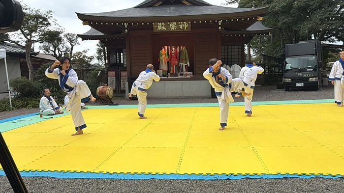 正道術の演武