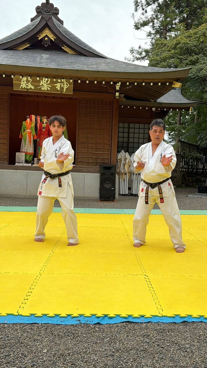極真館 福井支部の演武